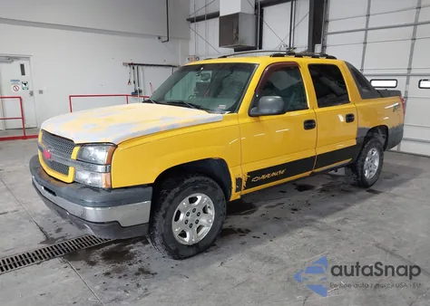2003 Chevrolet Avalanche 1500 z USA, uszkodzony, nr VIN 3GNEK13T33G319346